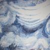 Lisa Petrelius / Improvisation no 2 (detalj), 2009, dekorerad tapet